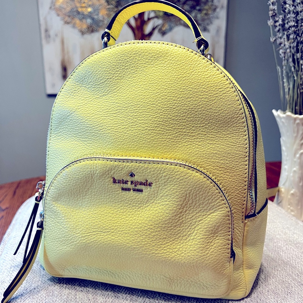 Kate Spade pebble leather small backpack